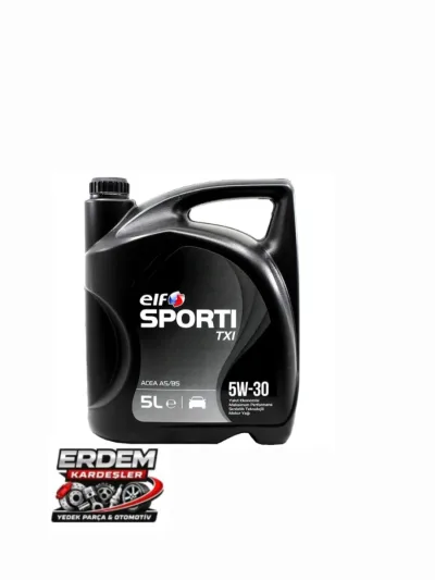 Elf Sporti TXI 5W-30 Motor Yağı (5 Litre) Sentetik Teknolojili İthal 1. Sınıf