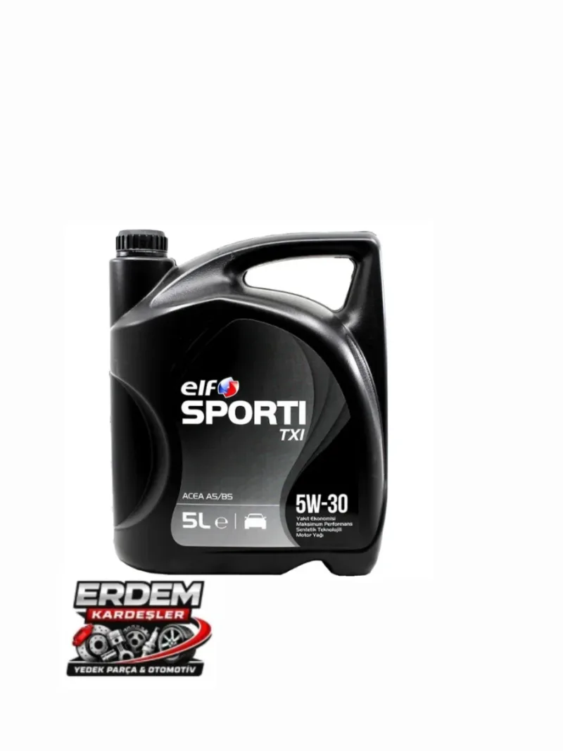 Elf Sporti TXI 5W-30 Motor Yağı (5 Litre) Sentetik Teknolojili İthal 1. Sınıf