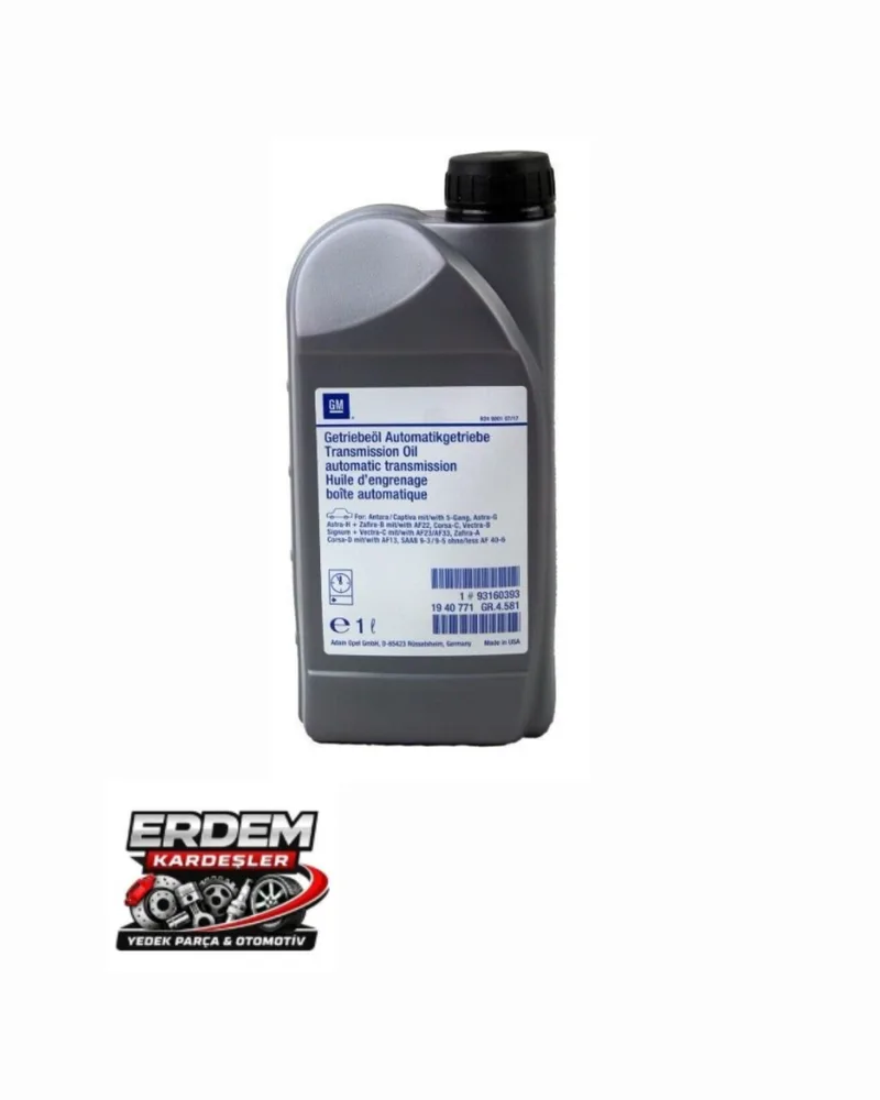 GM Orijinal 93160393 Opel Otomatik Şanzıman Yağı (ATF) - PSA / Mopar