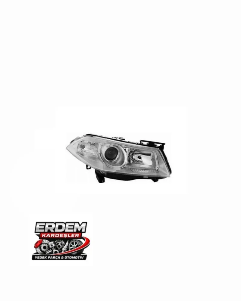 Orijinal Renault Mais Megane 2 (2006-2010) Sağ Ön Far (Mercekli) - OEM: 7701063220