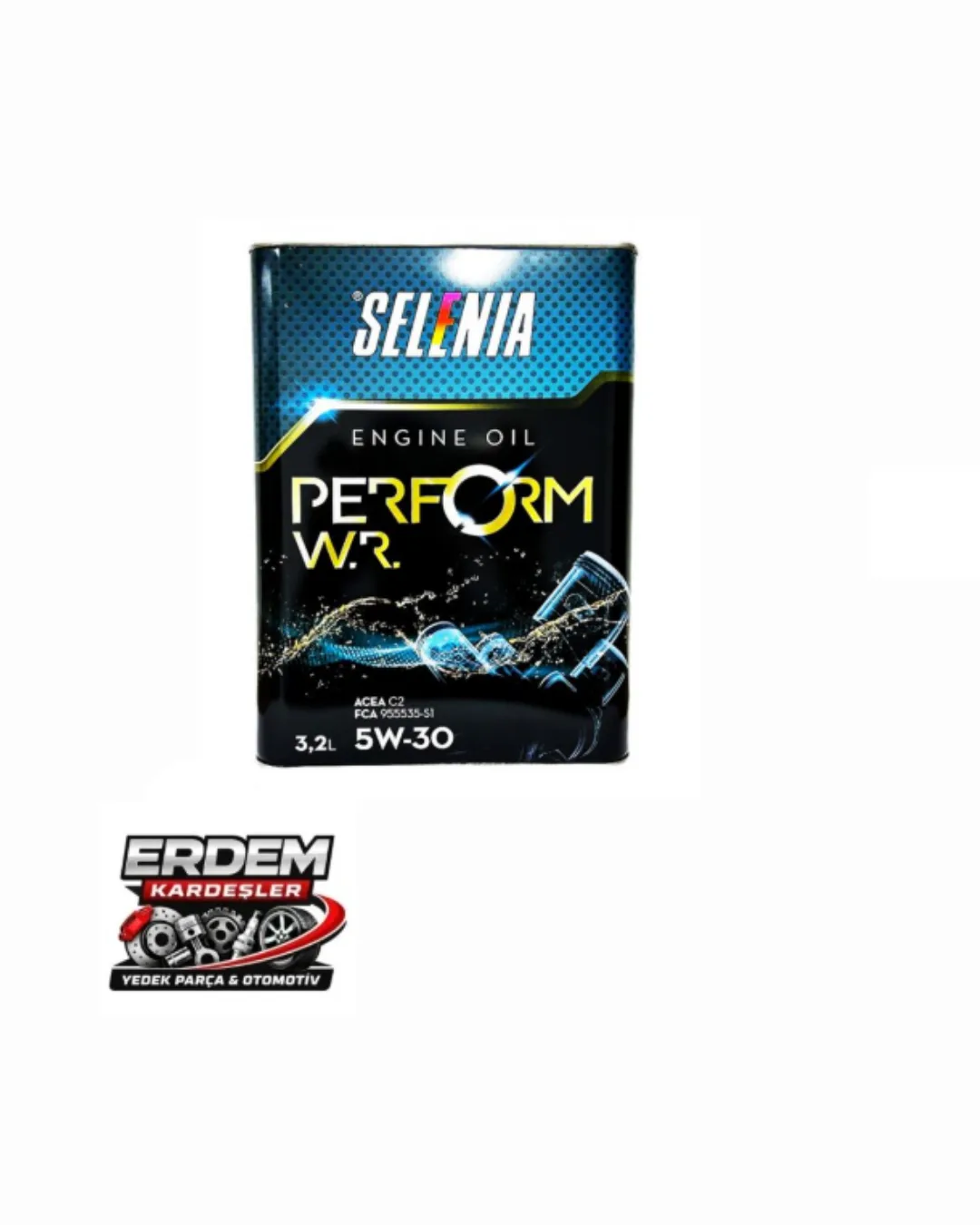 Selenia WR 5W-30 3.2 Litre Tam Sentetik Motor Yağı (ACEA C3 / DPF Uyumlu)