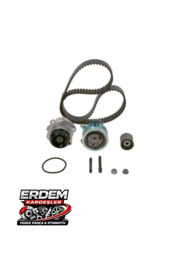 VAG Grubu 1.9 TDI & 2.0 TDI Triger Seti Kayış Takımı + Devridaim Su Pompası (038109119L)