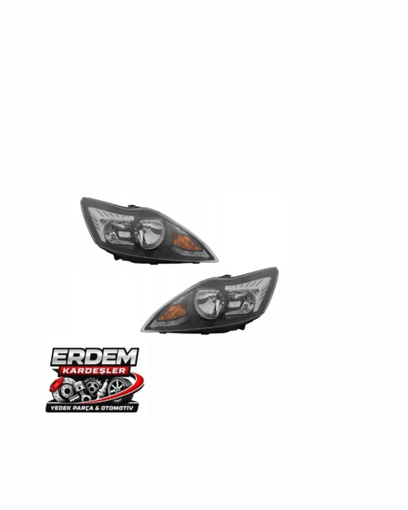 Ford Focus 2.5 Sağ Ön Far - Siyah Zemin (2008-2011)