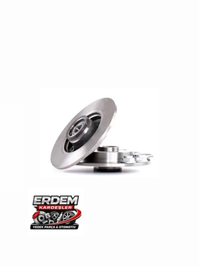 Peugeot 307 (2001-2008) Poryalı Rulmanlı Arka Fren Disk Takımı (ABS Yüzüklü) İthal 1. Sınıf