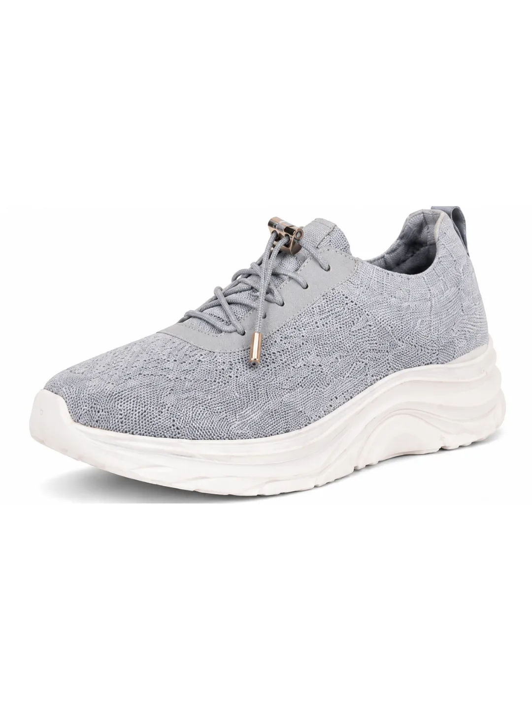 Silver Knit Runner Kadın