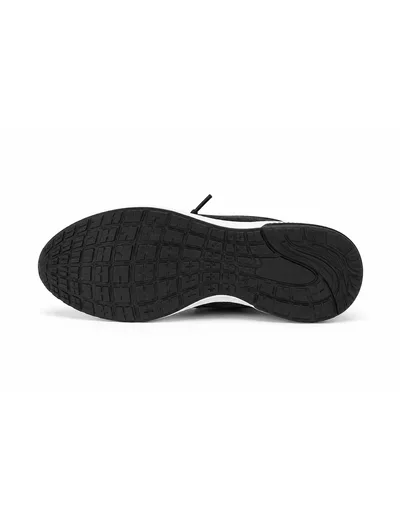 Black Knit Motion Runner Erkek