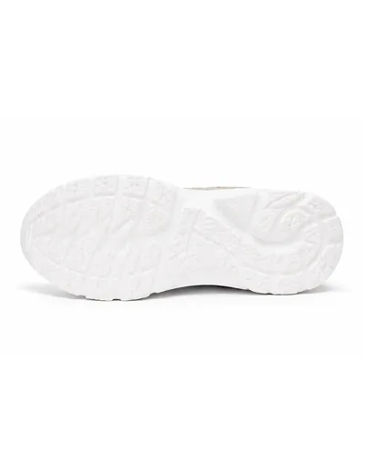 Cream Knit Motion Runner Kadın