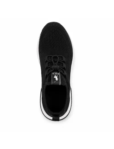 Black Knit Motion Runner Erkek