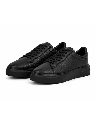 Midnight Leather Low Sneaker Erkek