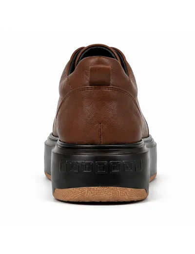 Cognac Gumsole Platform Sneaker Erkek