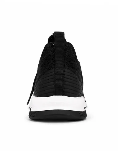 Black Knit Motion Runner Erkek