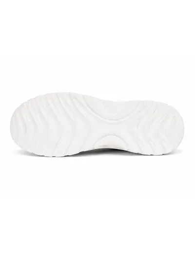 Silver Knit Runner Kadın