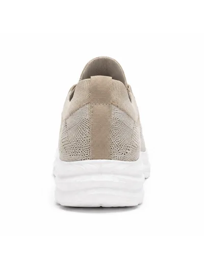 Cream Knit Motion Runner Kadın